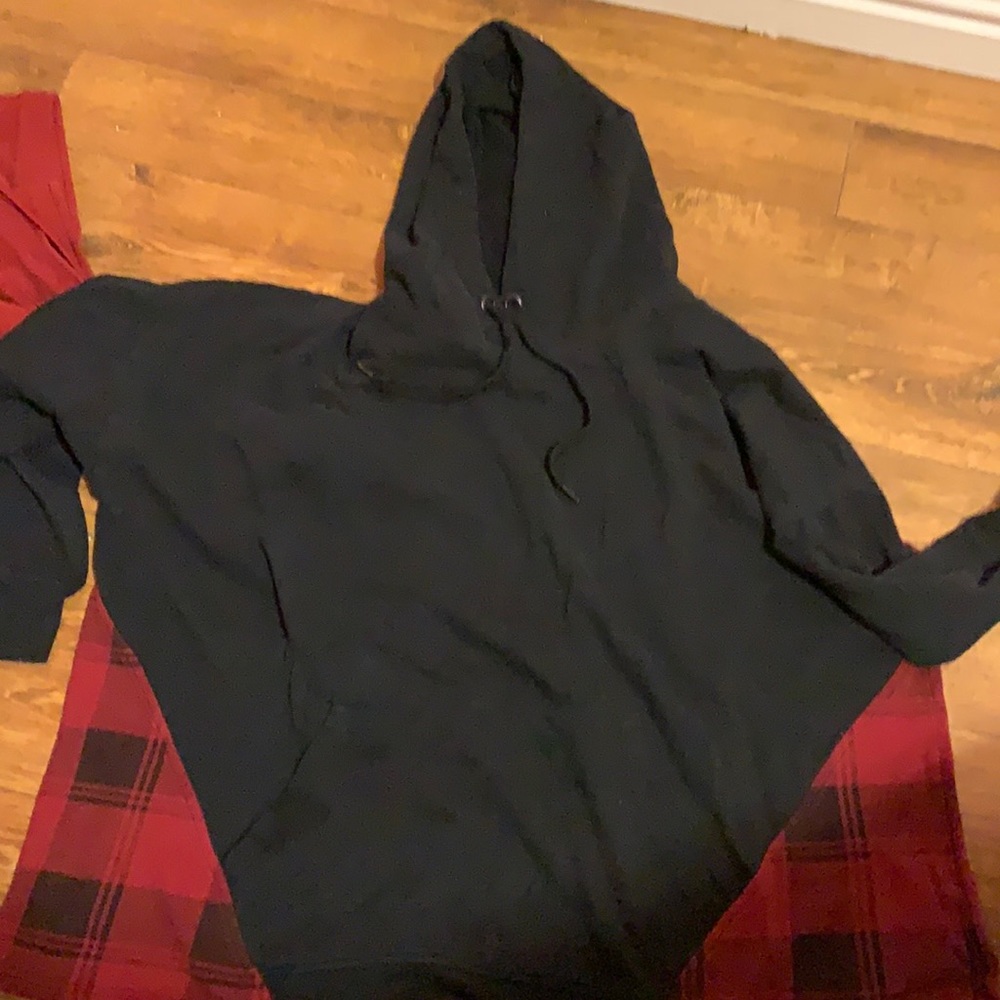 Giant Tiger Black and Red checkered sweater